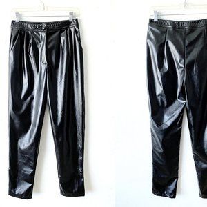 Vegan Black Leather Pants | Faux Leather Pants | PRINCESS POLLY | Rocker Pants 8